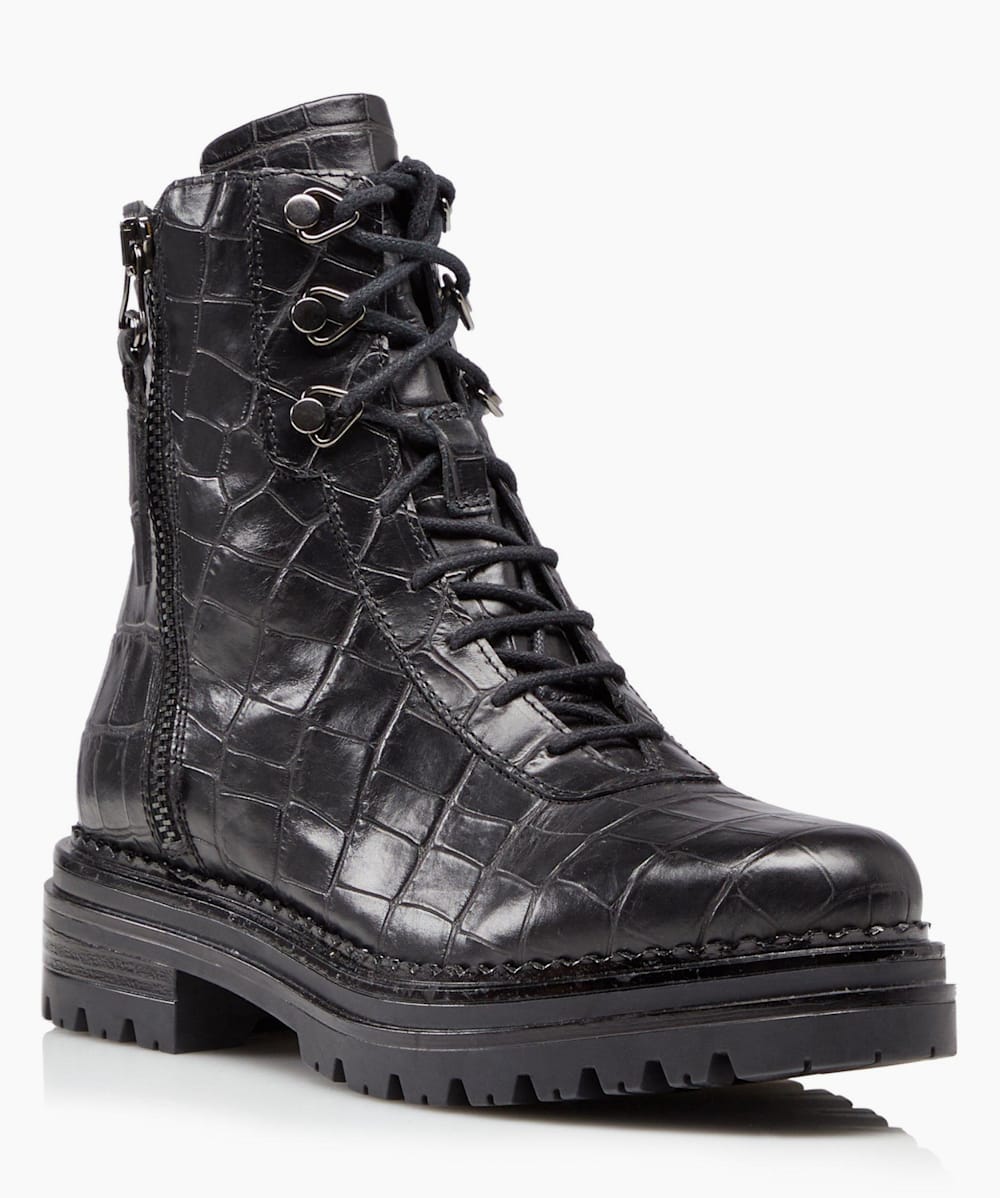 Chunky lace up best sale hiker boots