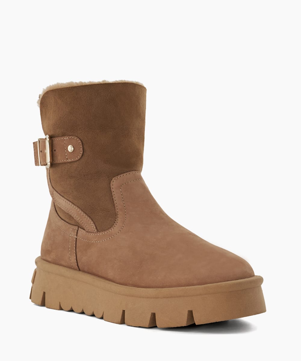Dune fur lined boots top