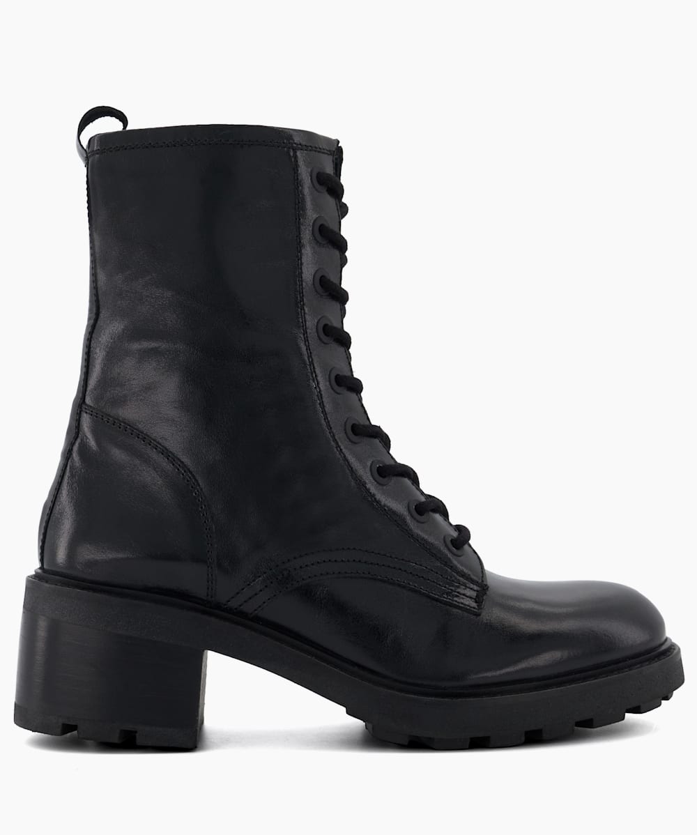Black leather ankle boots australia 2025