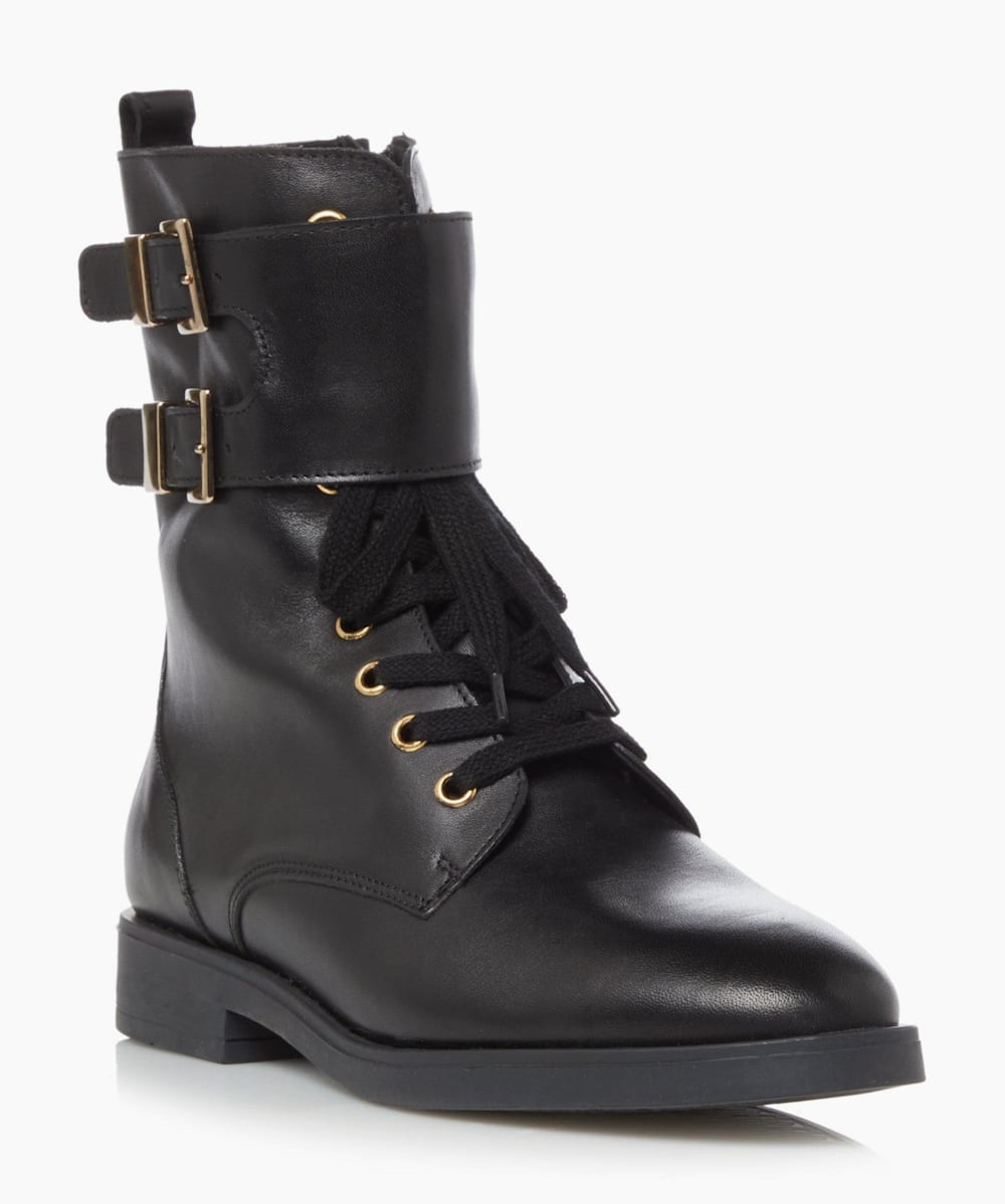 Dune flat ankle boots on sale