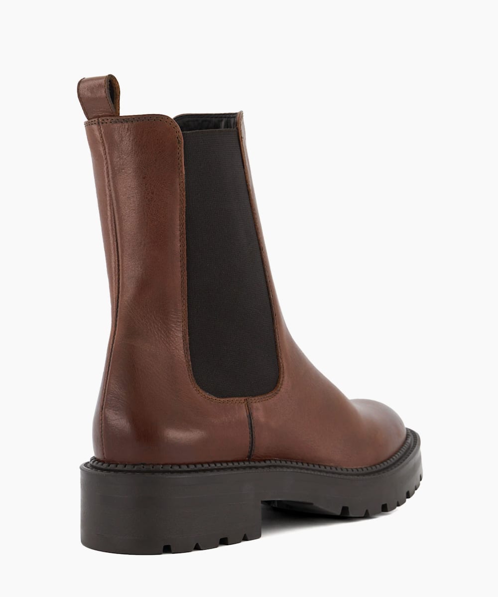 Biker boots tan sales