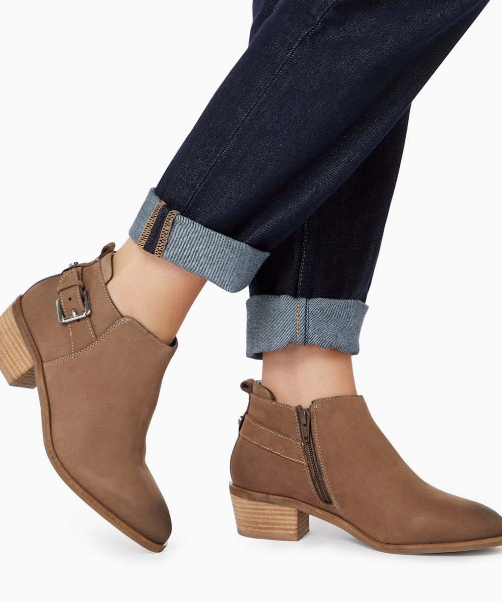 Dune taupe ankle boots discount