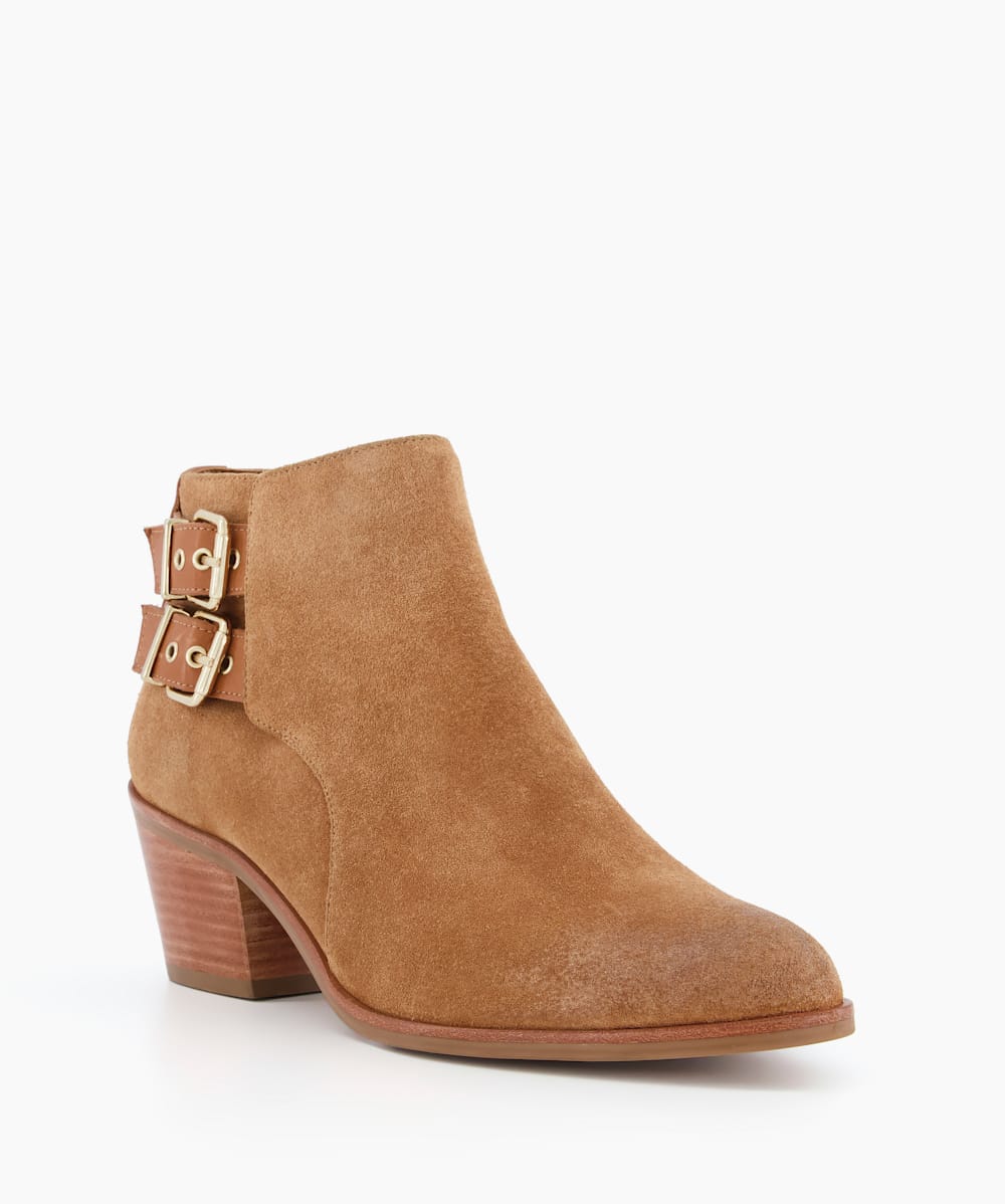Dune suede ankle boots on sale