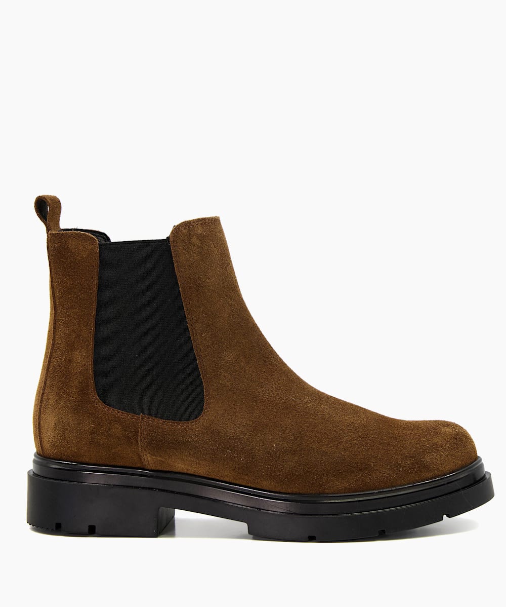Dune tan best sale chelsea boots