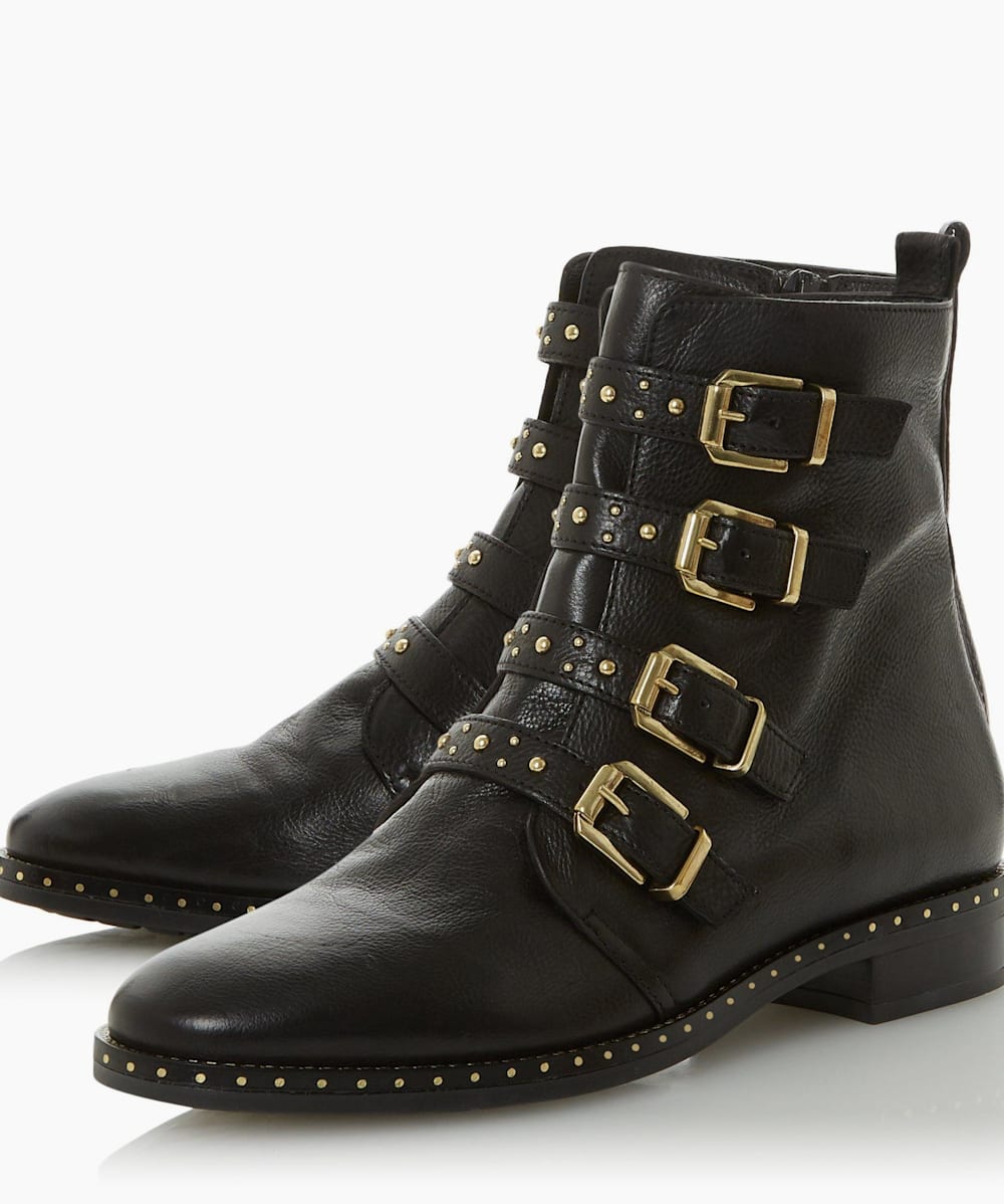 Dune pixxel studded cheap ankle boots