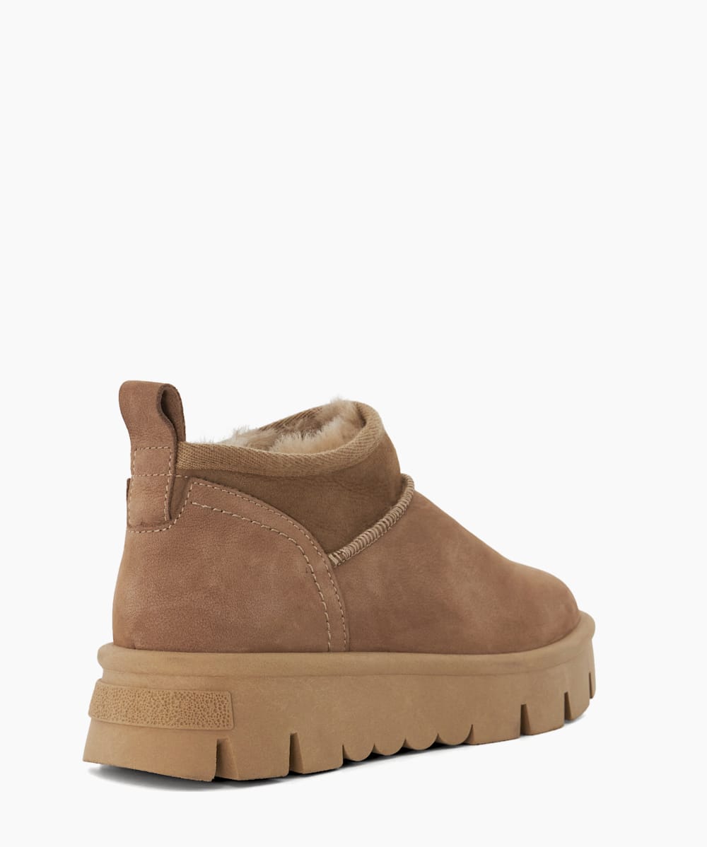 Dune taupe boots clearance