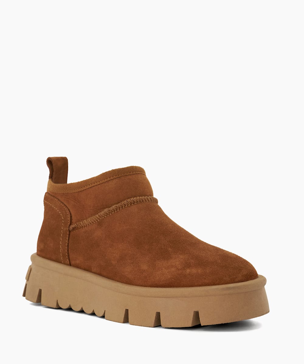 Dune fur new arrivals lined ankle boots