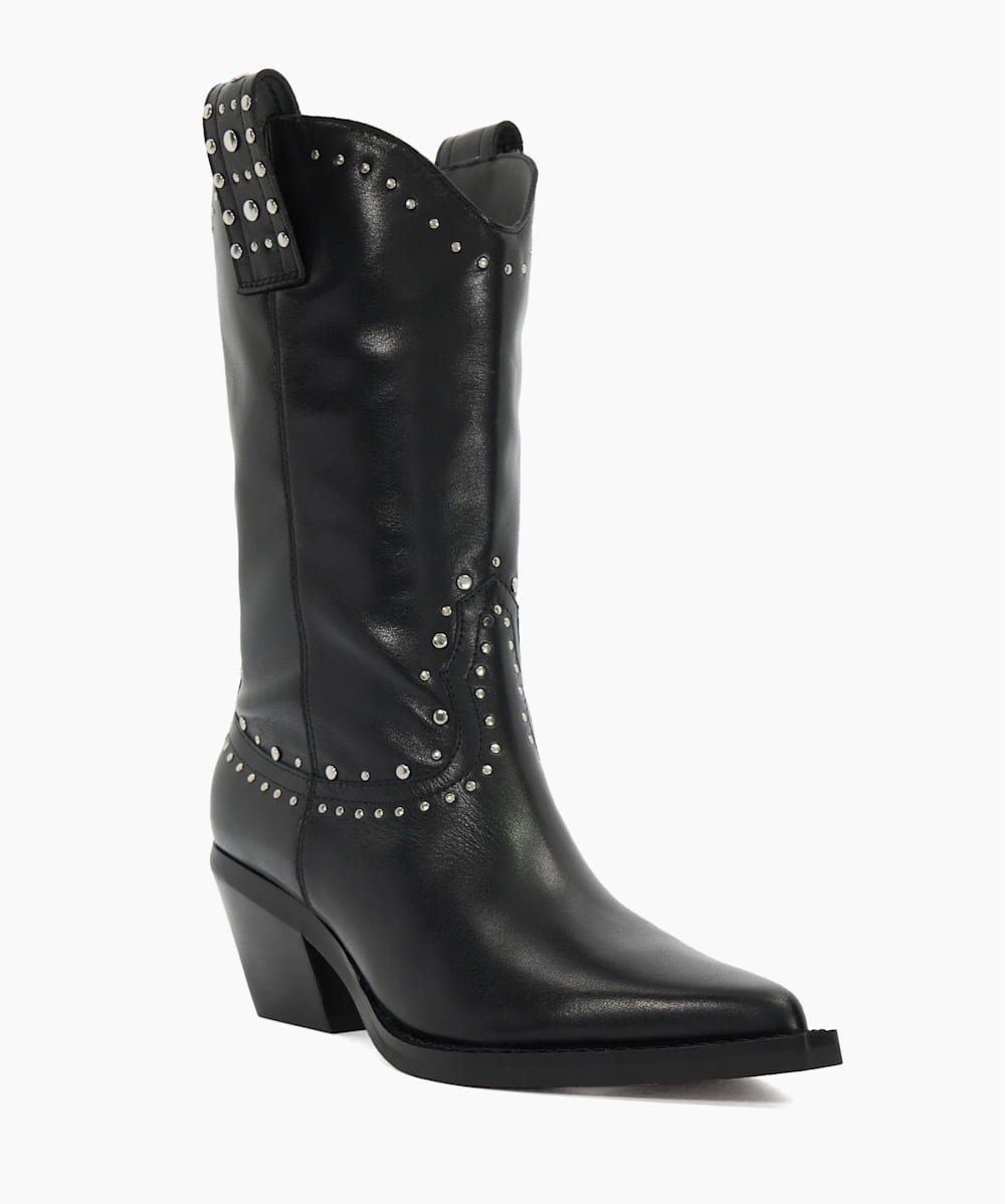 Block heel cowboy boots on sale