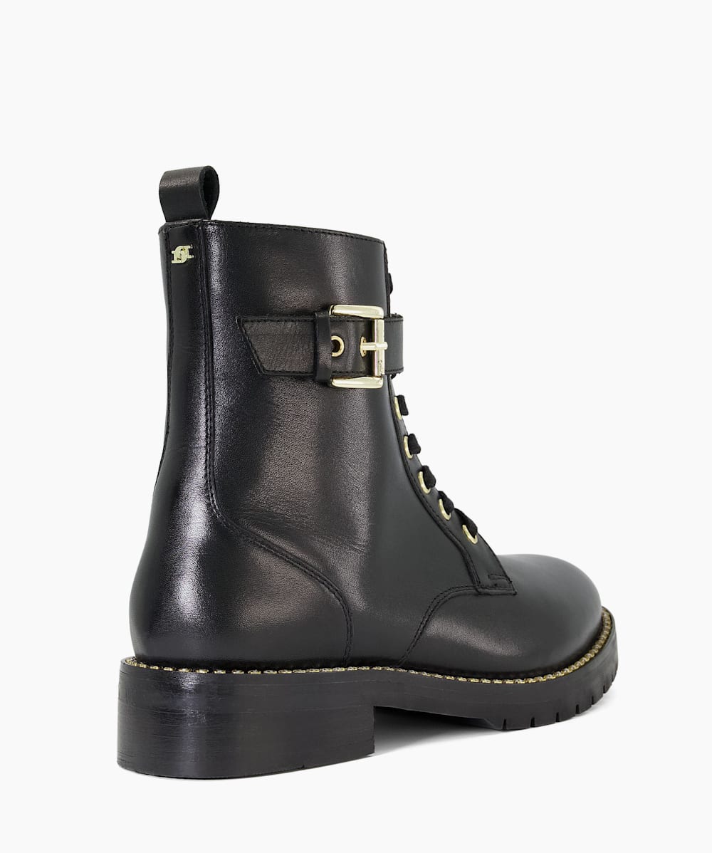 Dune black patent boots cheap