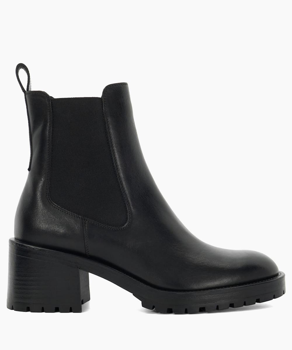 Chunky block heel boots new arrivals