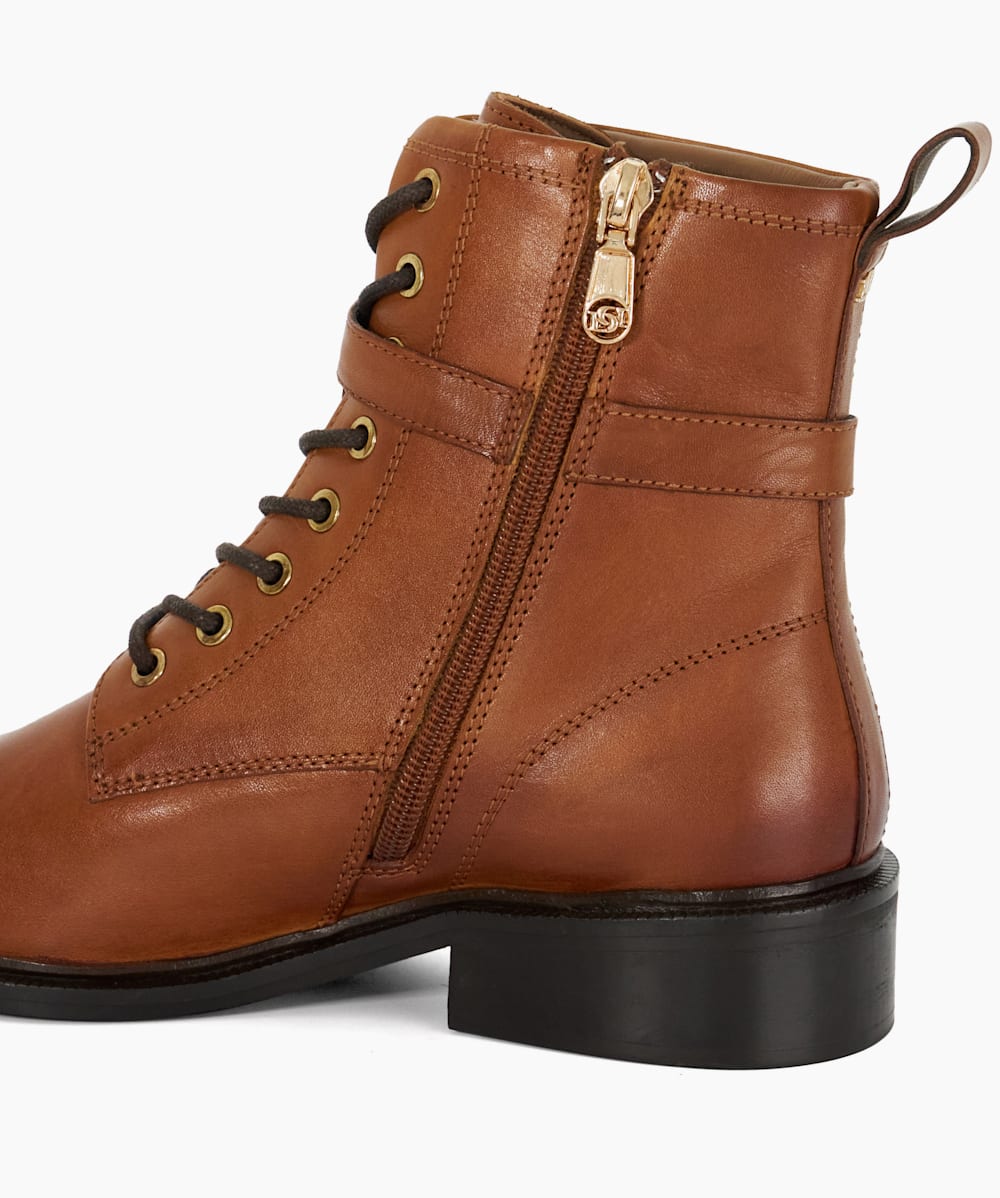 Tan boots lace up shop