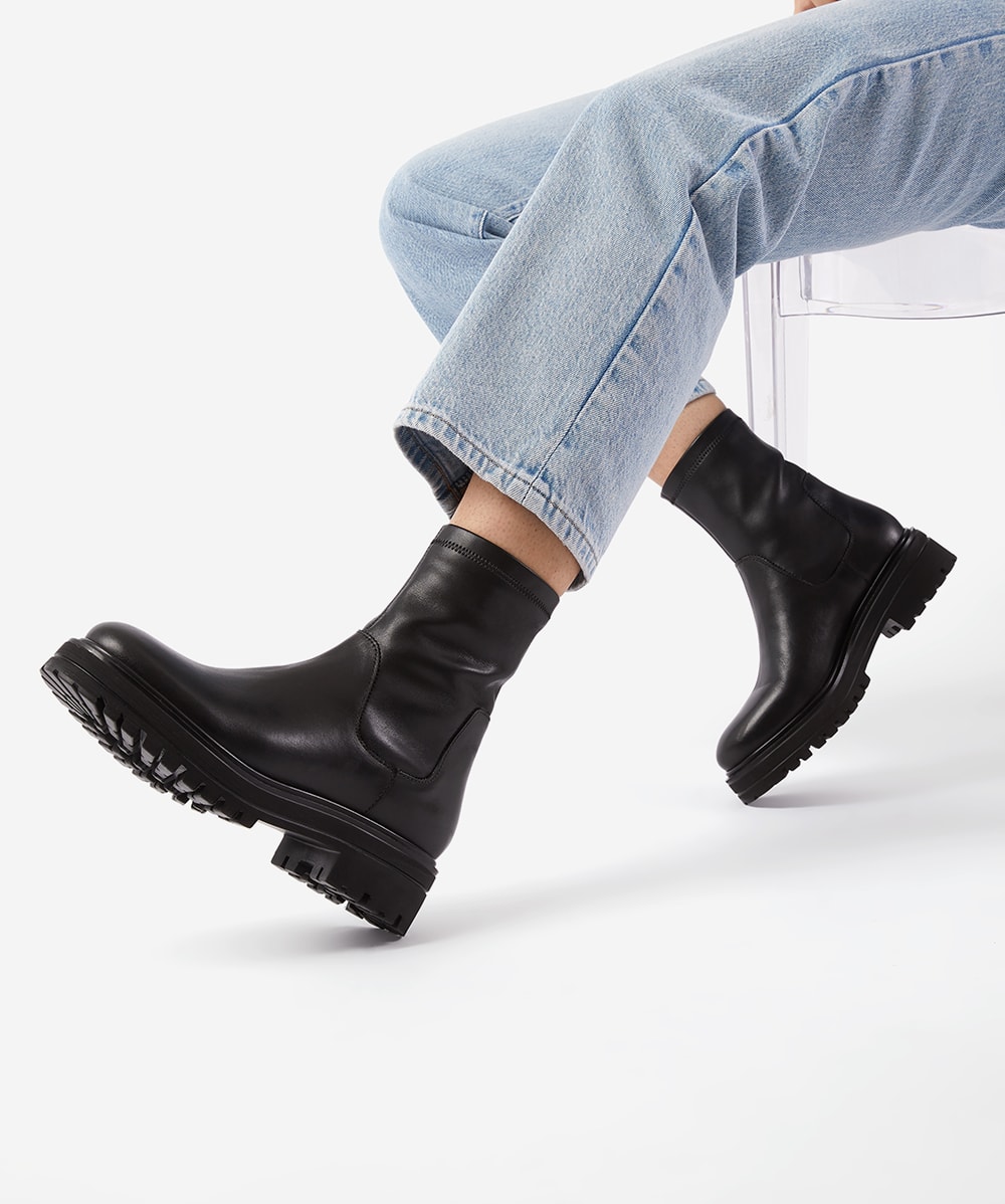 Sock boots dune shop