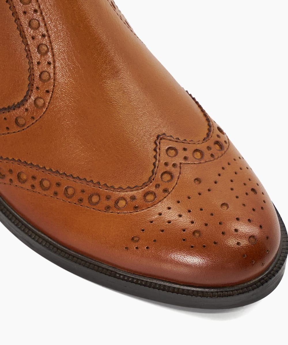 Dune brogue chelsea boots shop