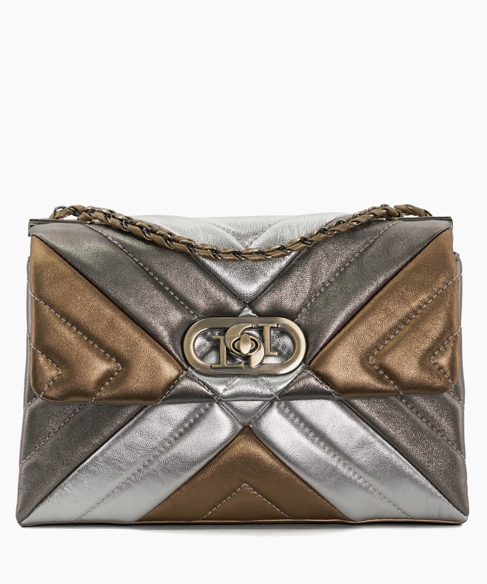 Leather regent cheap chain bag