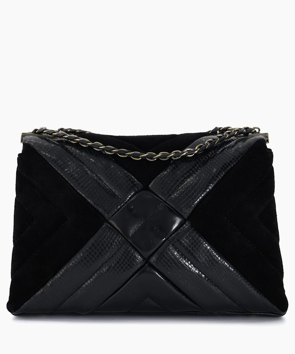 Leather regent hot sale chain bag