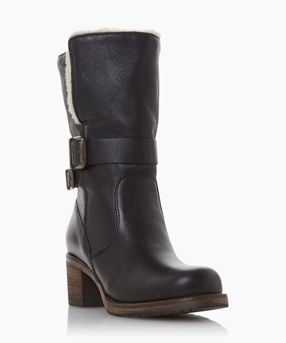 Dune rockerr calf boots black new arrivals