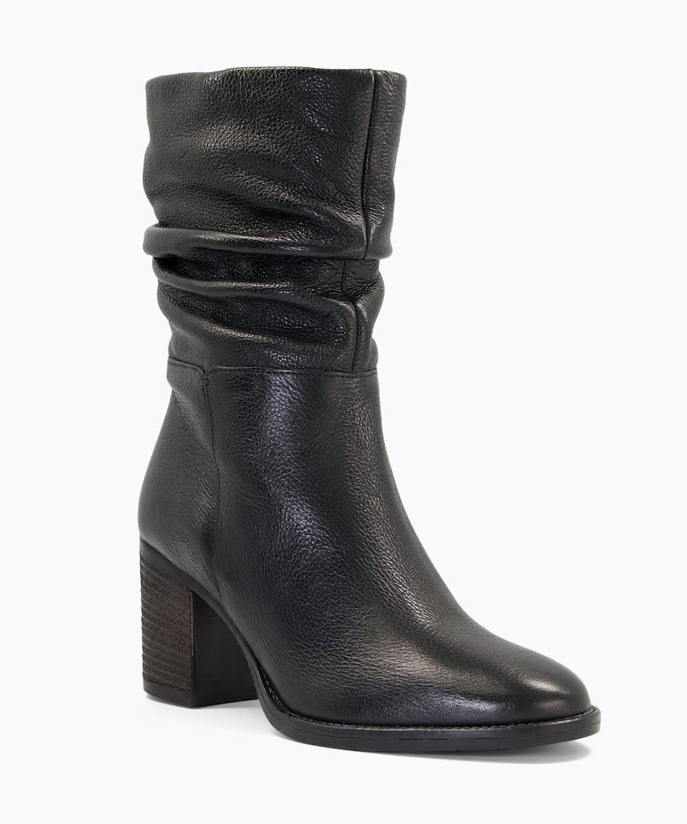 Slouch calf boots black discount