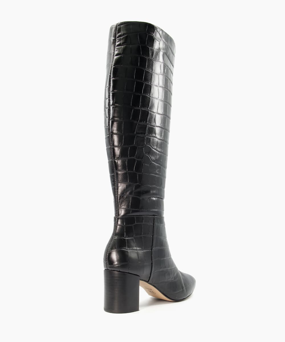 Dune thigh high boots online