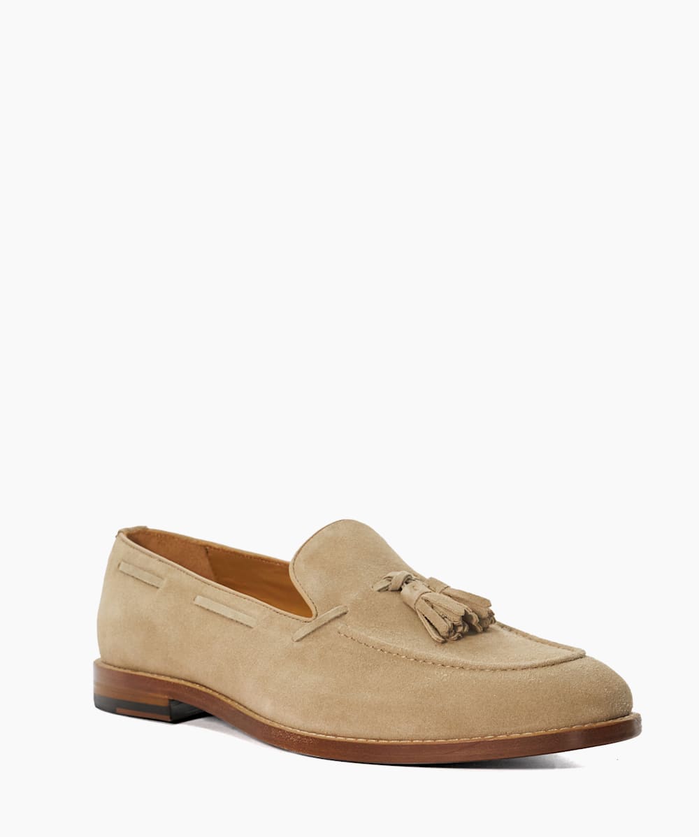 Mens best sale taupe loafers