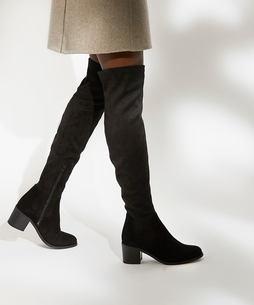 London fog over deals the knee boots