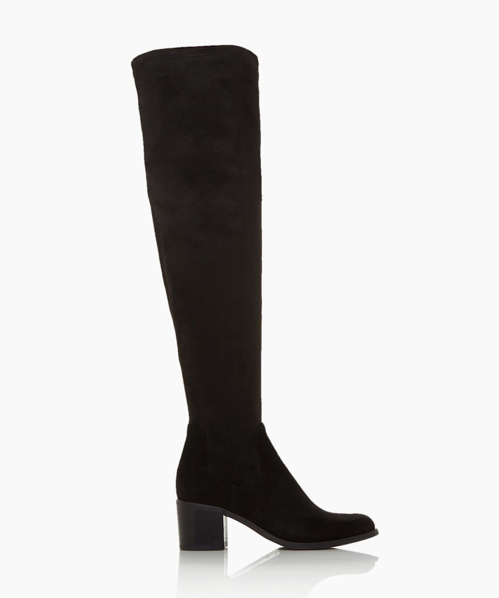 Dune black boots sale new arrivals
