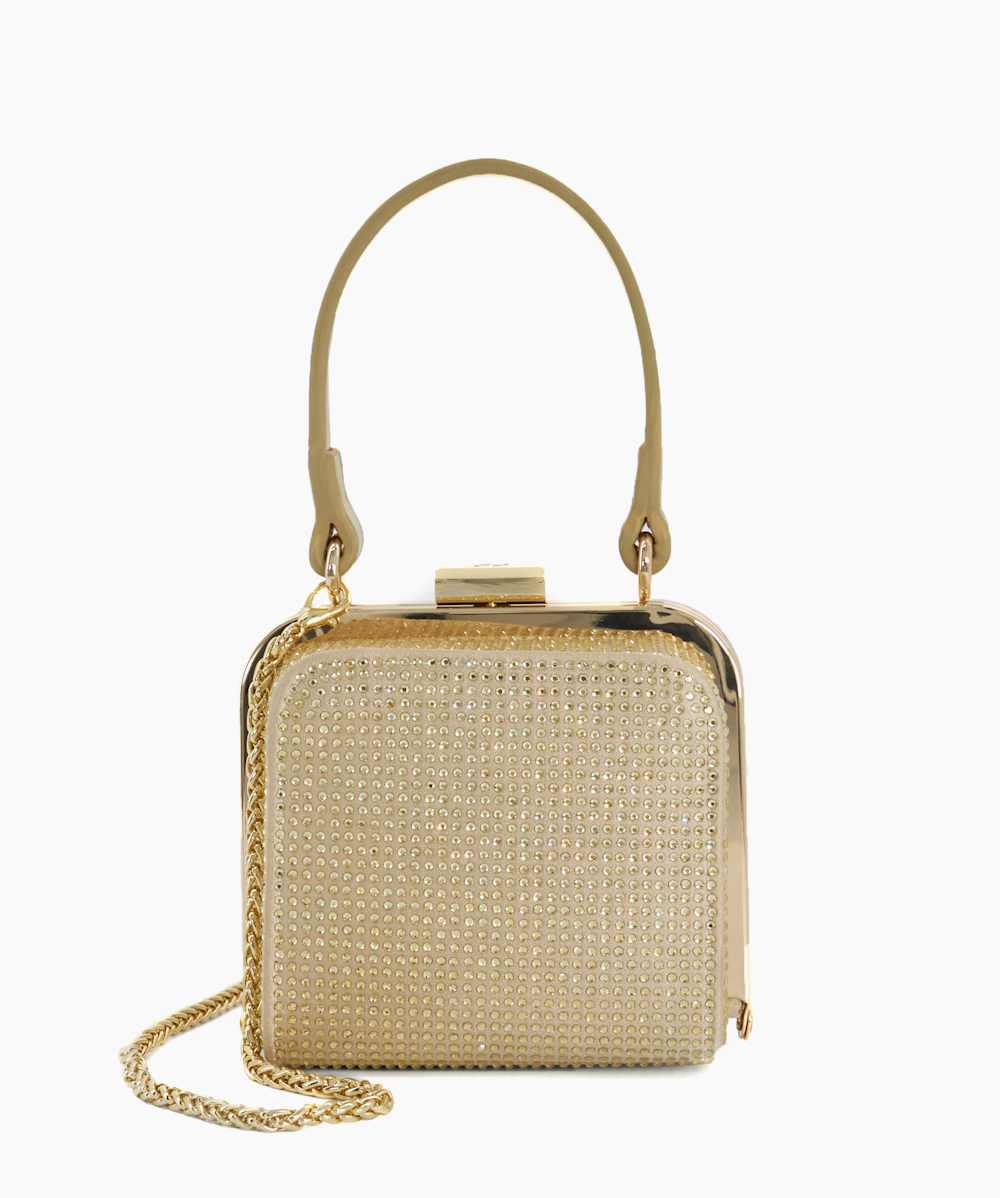 Santerini Gold Micro Grab Bag Dune London