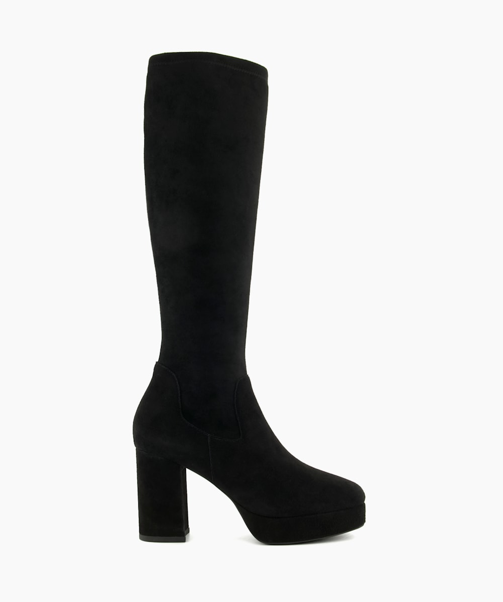Chinese laundry black over the knee boots 2025