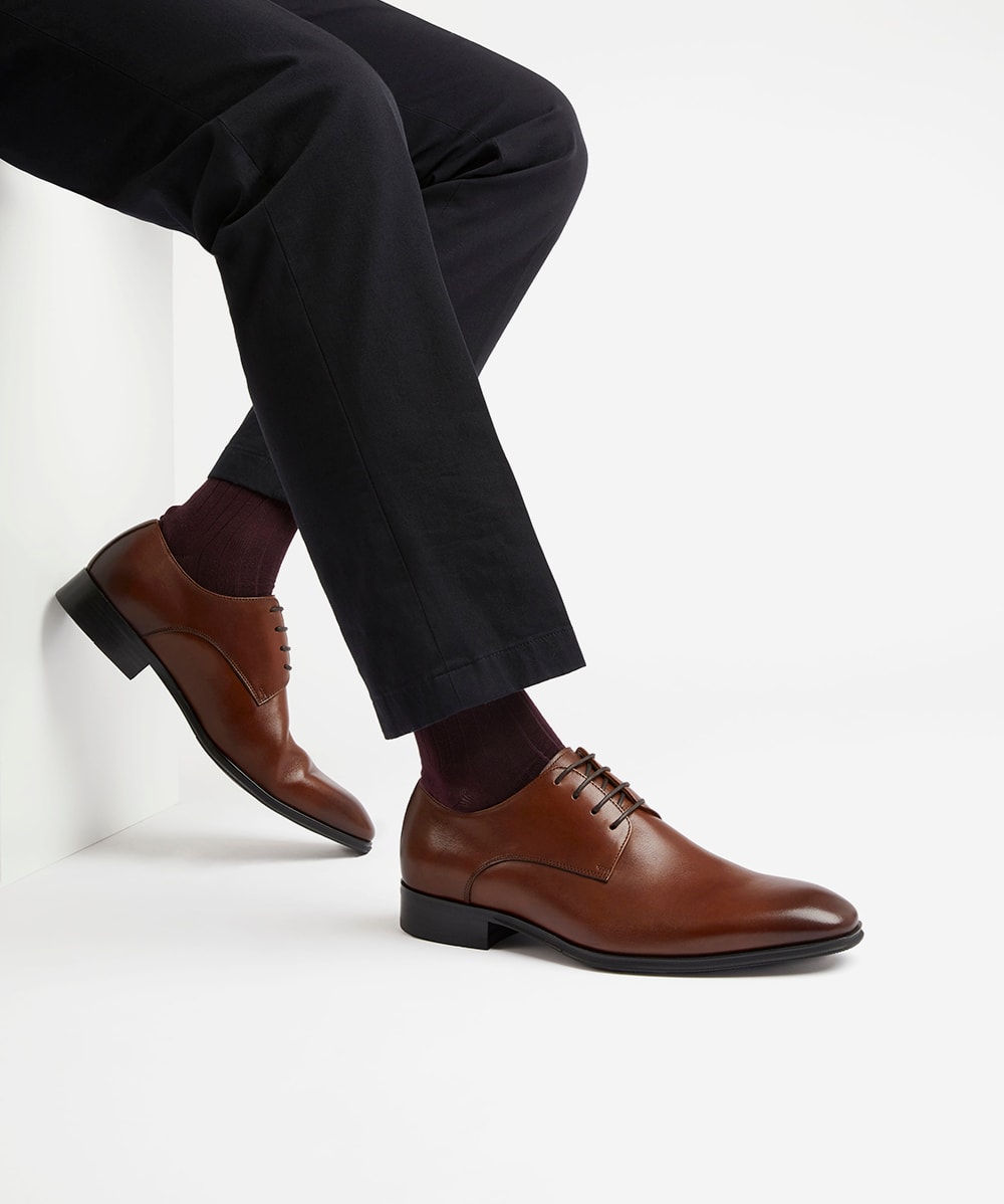 Satchel Tan, Lace Up Shoes | Dune London