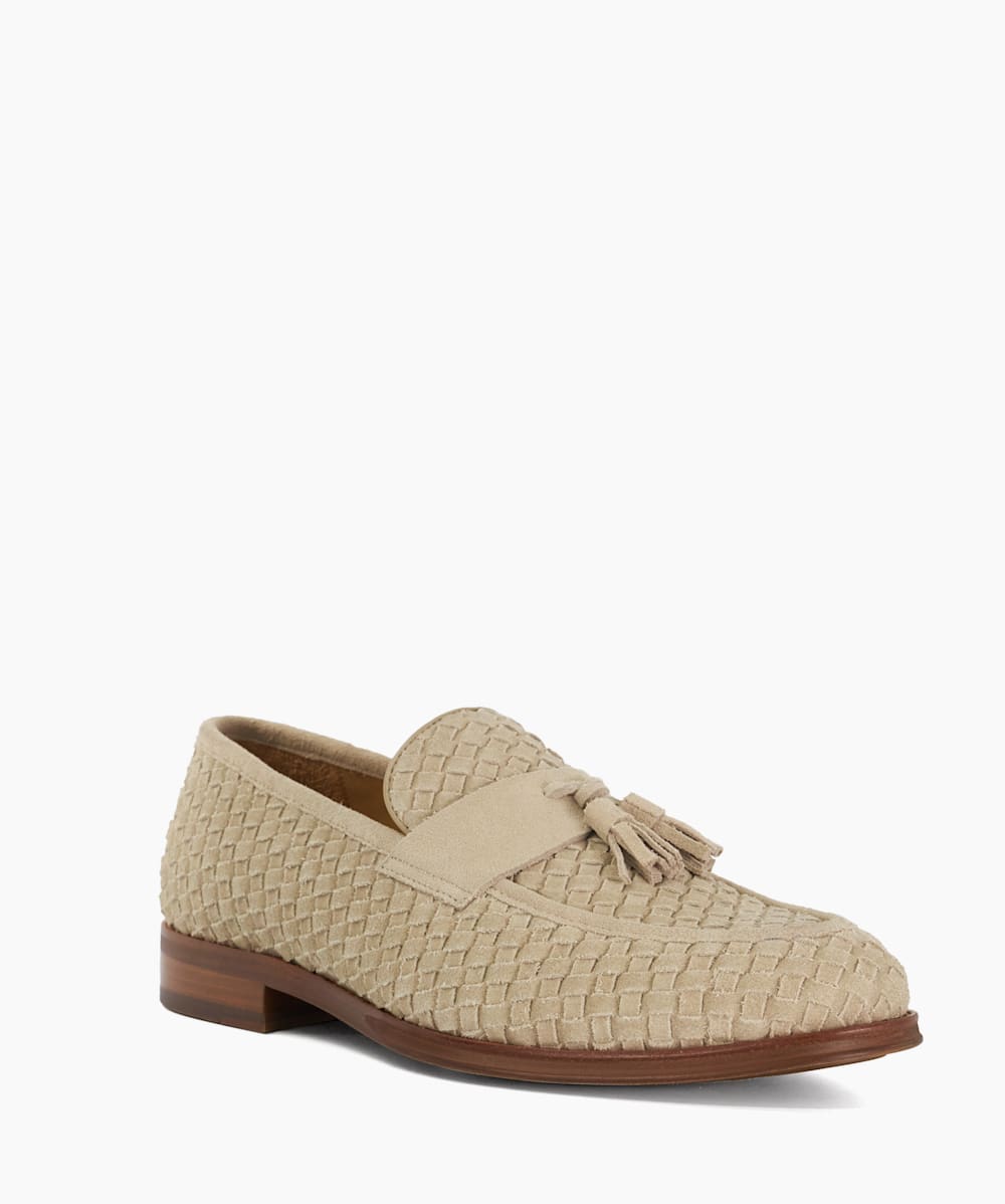 Beige loafers mens deals
