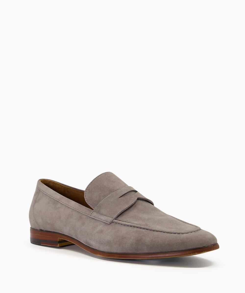 Grey suede cheap mens loafers
