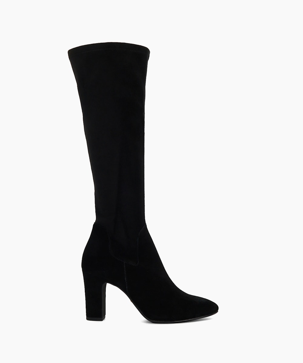 Dune black suede boots hotsell