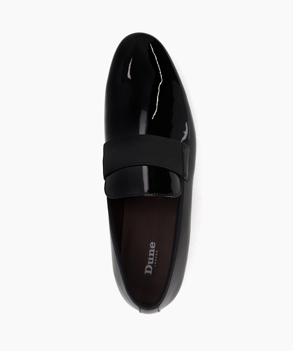 Dune hotsell patent loafers