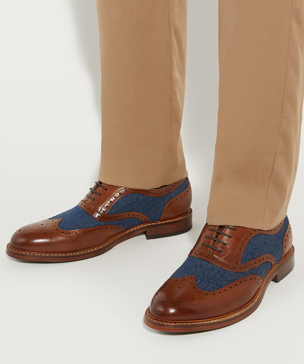 Brogue shoes with jeans hot sale