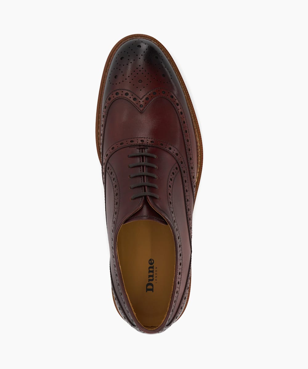 Dune black brogues deals