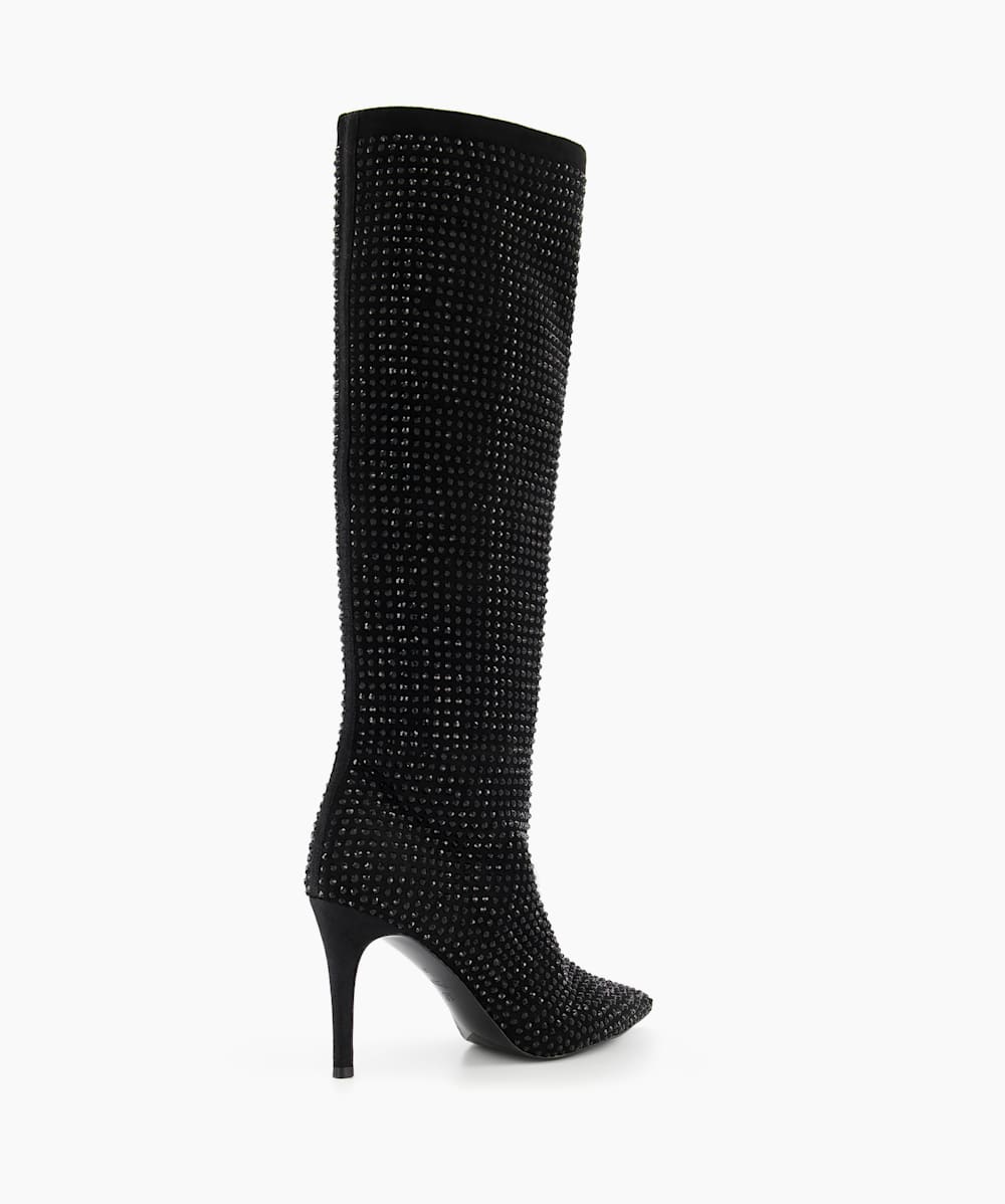 Dune on sale thigh boots