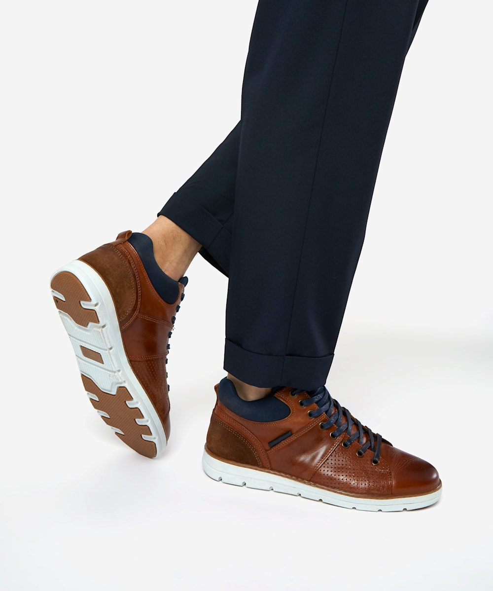 Dune high top trainers online