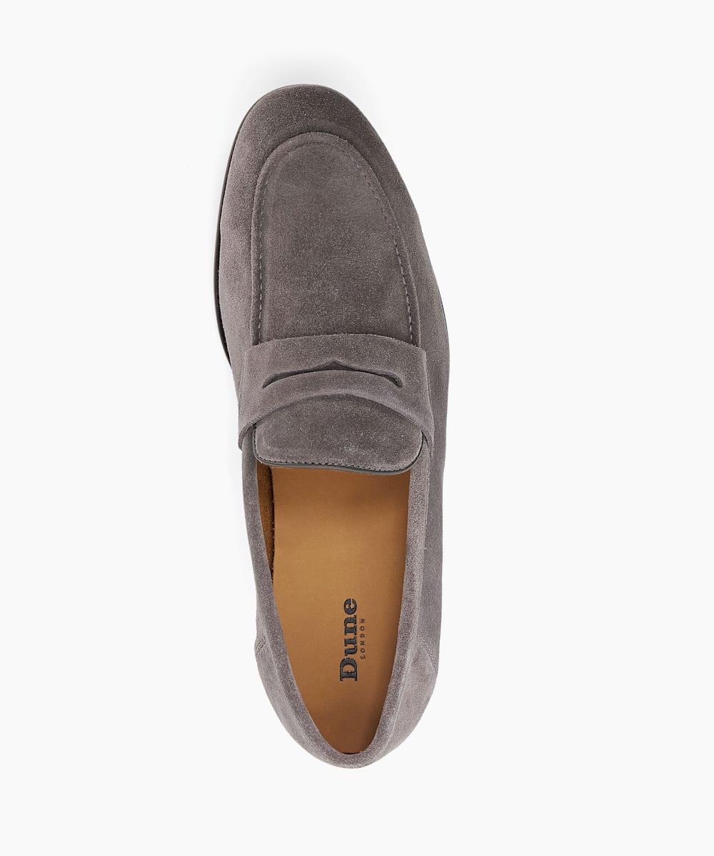 Dune grey loafers store
