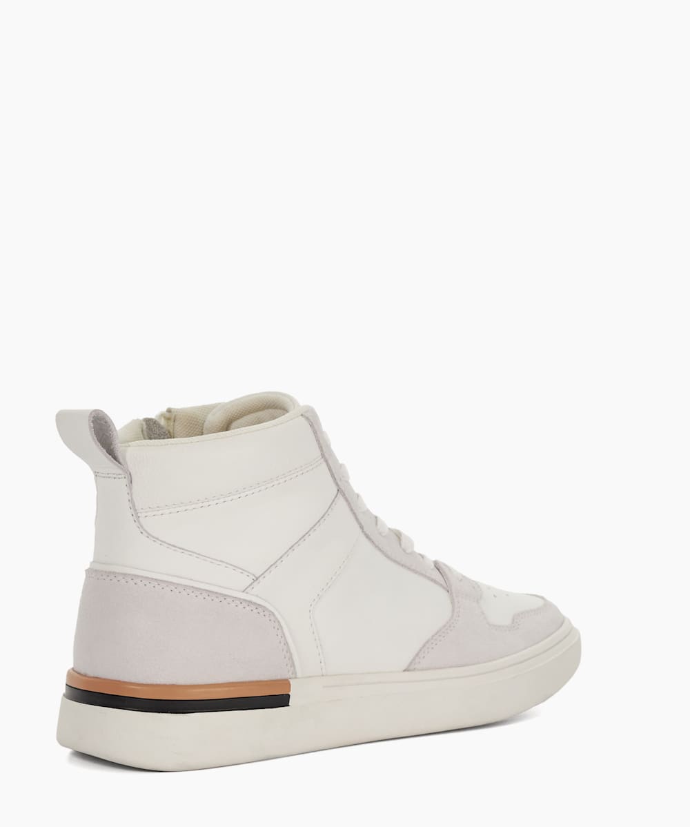 Dune white sneakers store