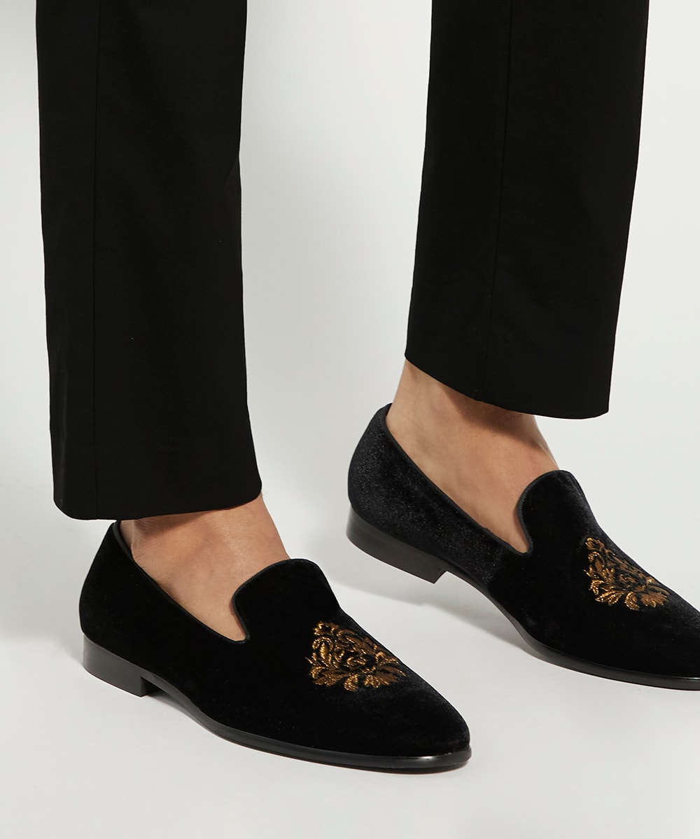 Velour loafers online