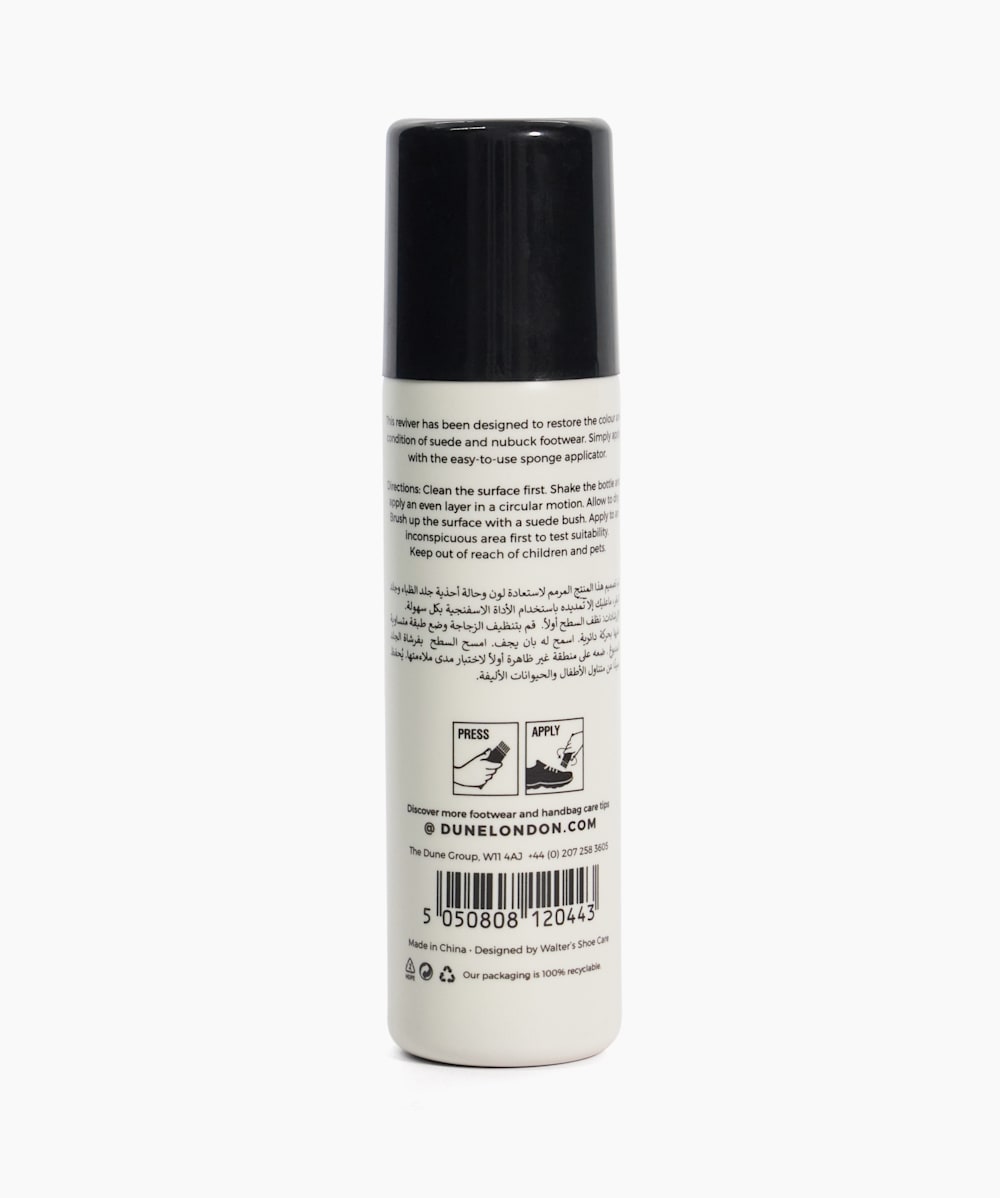 How to remove black suede spray deals