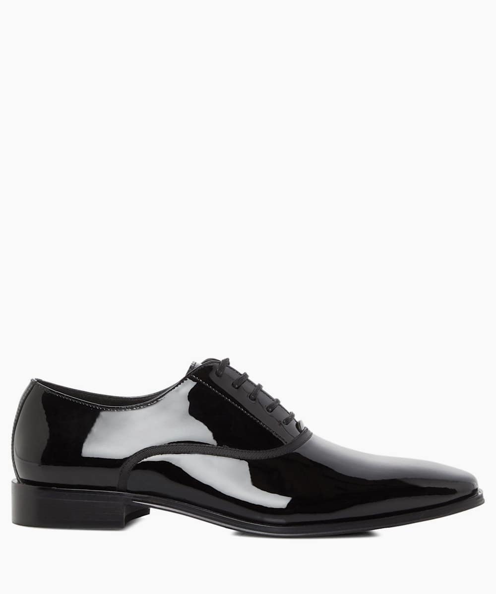 Mens top patent shoes