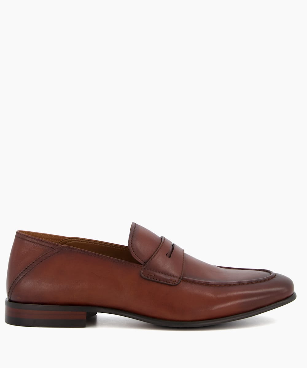 Oar stripe cheap penny loafers