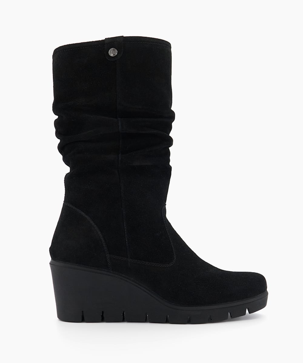 Dune wedge ankle boots outlet