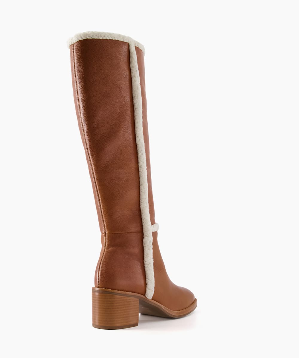 Dune tan boots sale 2025
