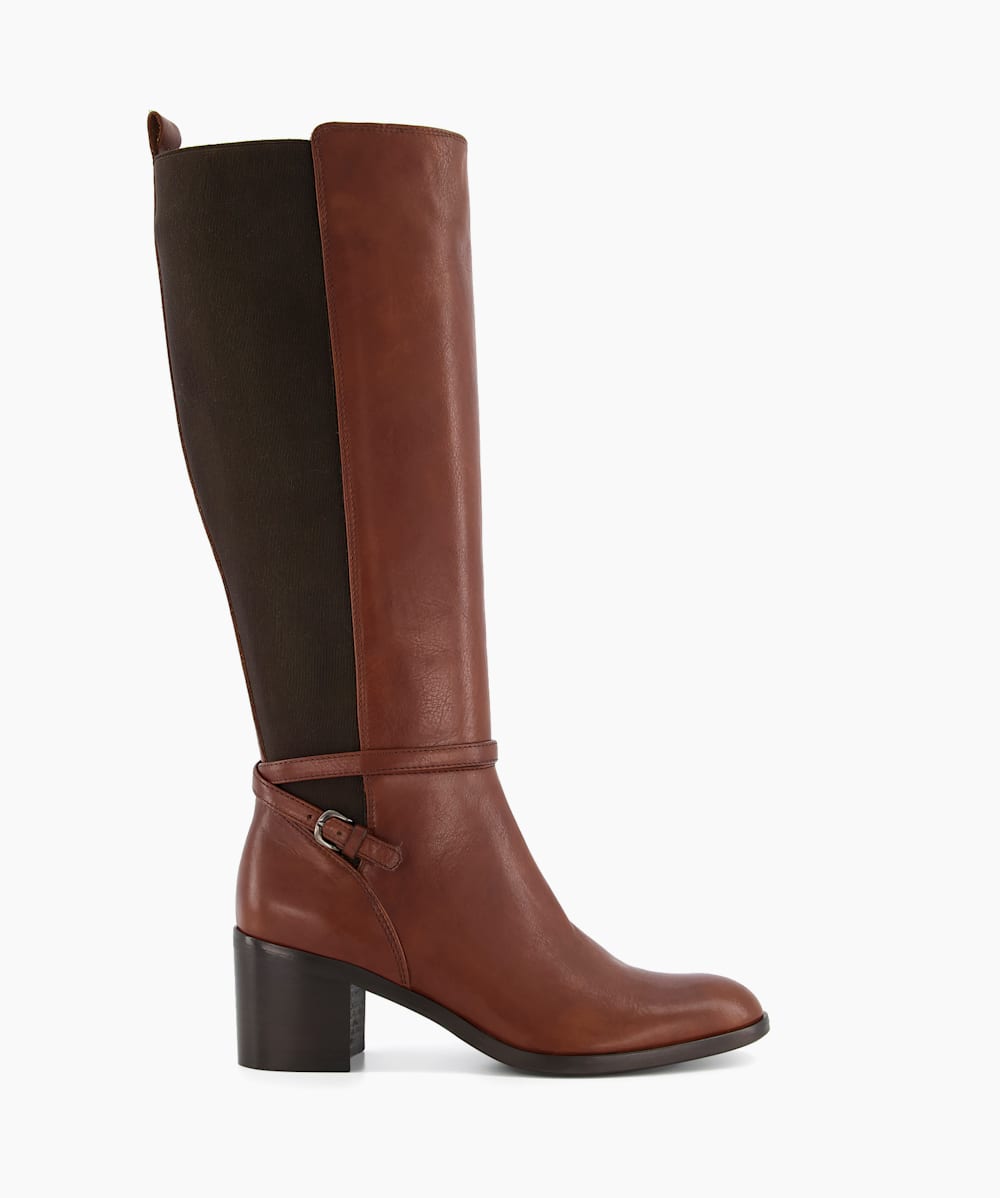 Chestnut over best sale the knee boots