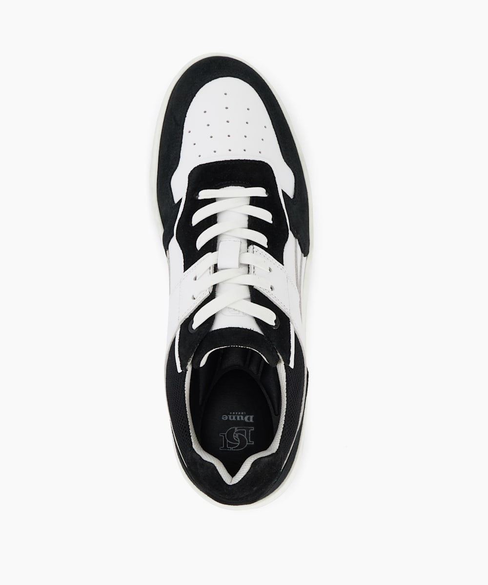 Dune black and white shoes outlet