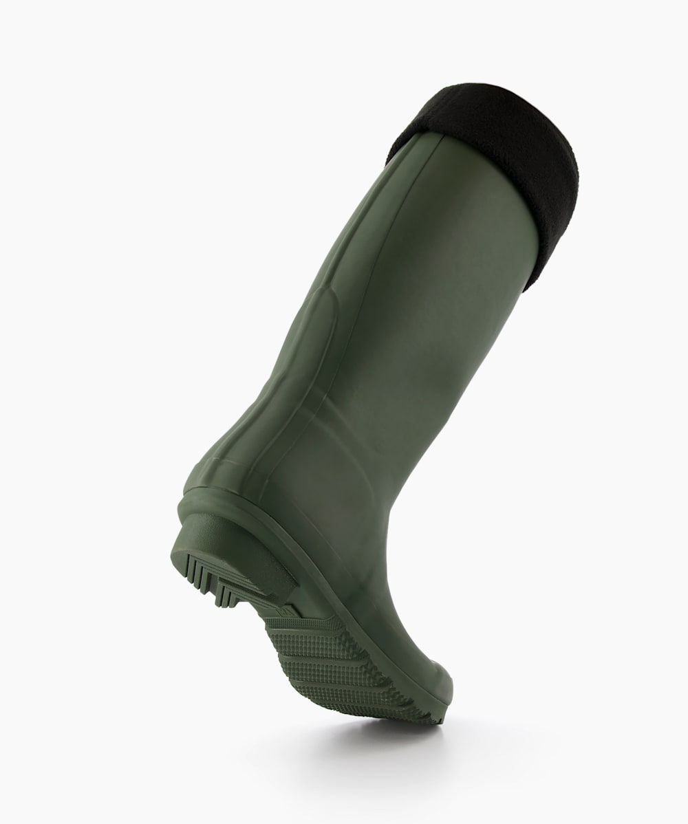 Tellie Green Removable Sock Wellies Dune London