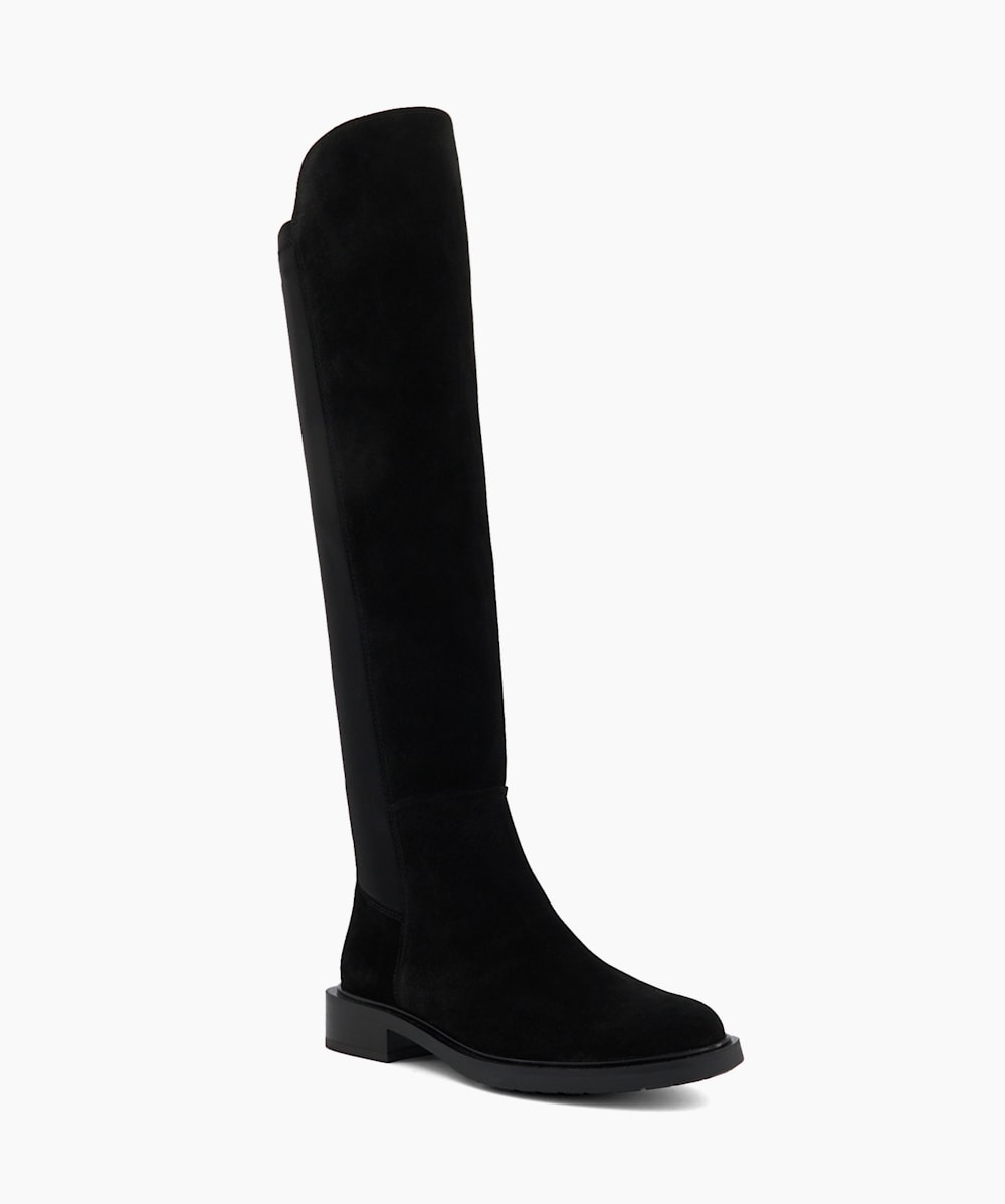 Knee length sale stretch boots