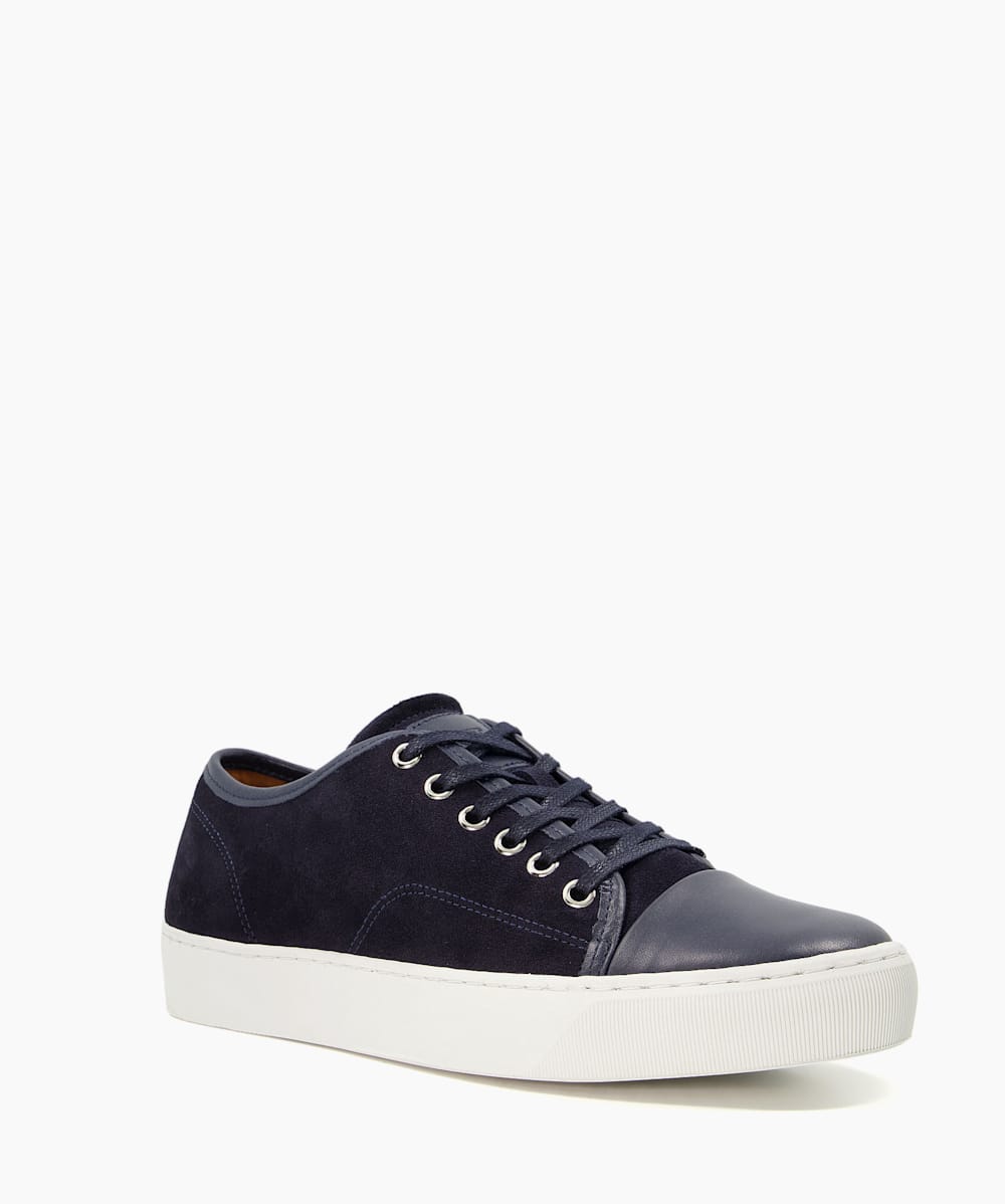 Dune navy trainers outlet