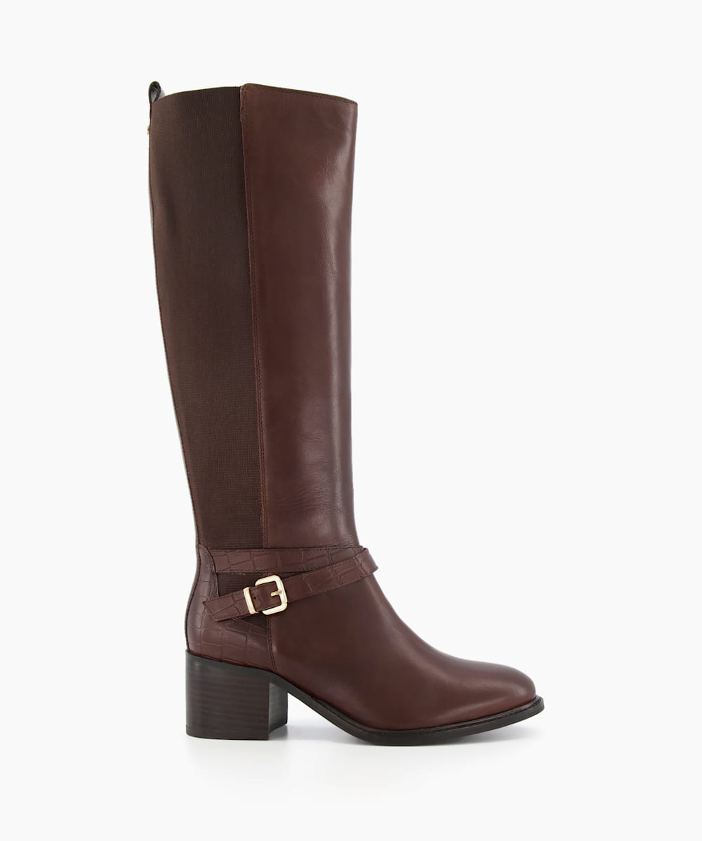 Dune wedge sale ankle boots